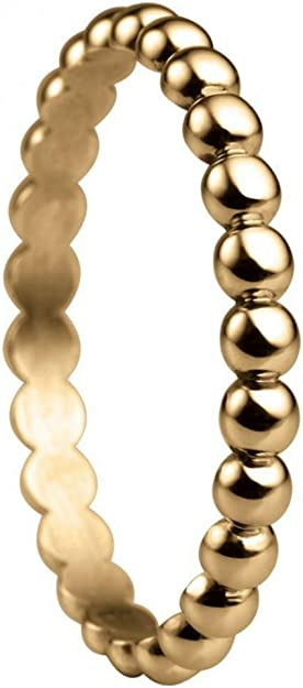 BERING Damen-Ring Arctic Symphony Innen Ring Gr. 65 Gold 552-10-91 BERING Damen-Ring Arctic Symphony Innen Ring Gr. 65 Gold 552-10-91