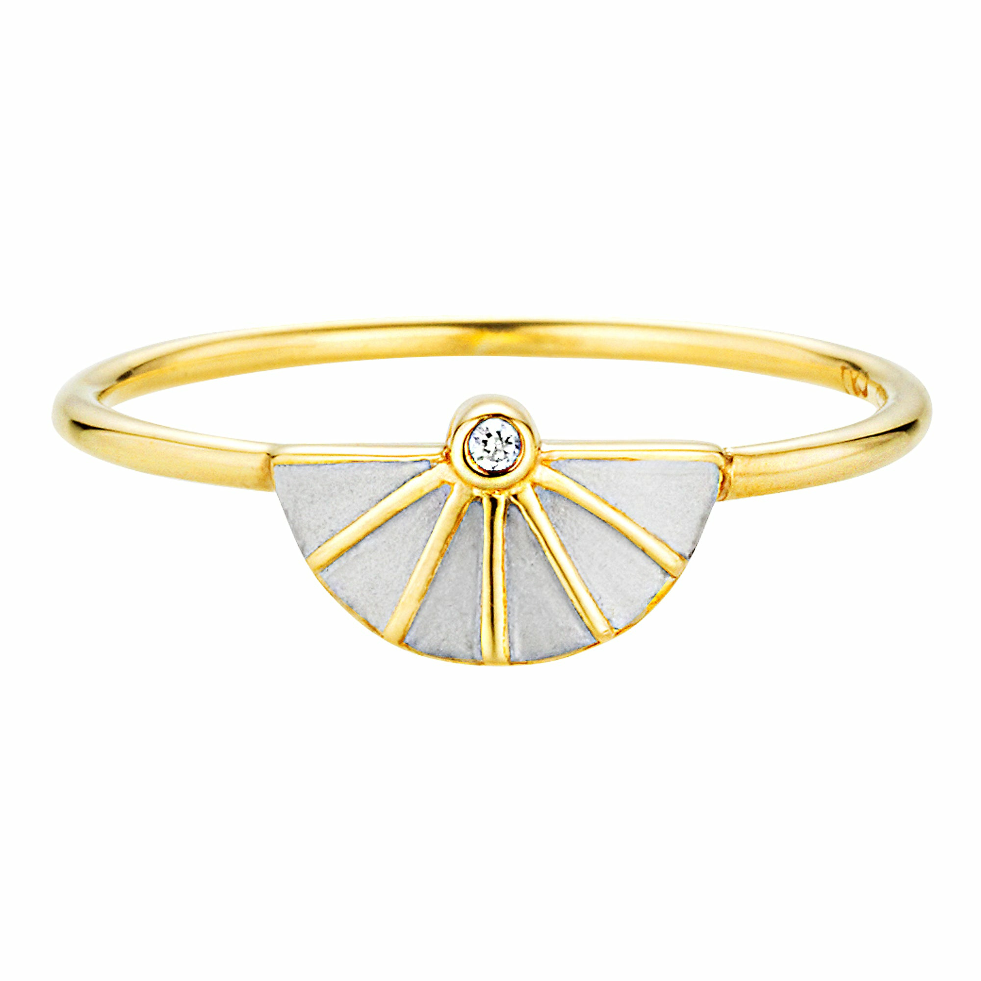 Ring 925/- Sterling Silber bicolor Zirkonia 41179028422750 Ring 925/- Sterling Silber bicolor Zirkonia 41179028422750