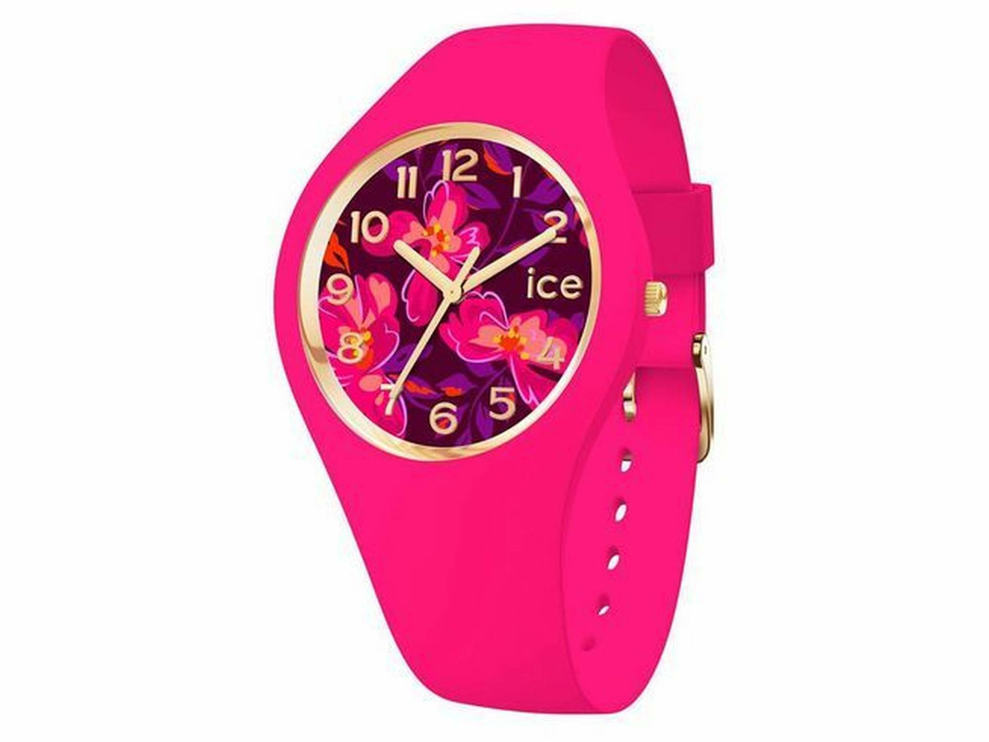 Ice-Watch Damenuhr ICE flower Fuschia blossom Pink 021738 Ice-Watch Damenuhr ICE flower Fuschia blossom Pink 021738