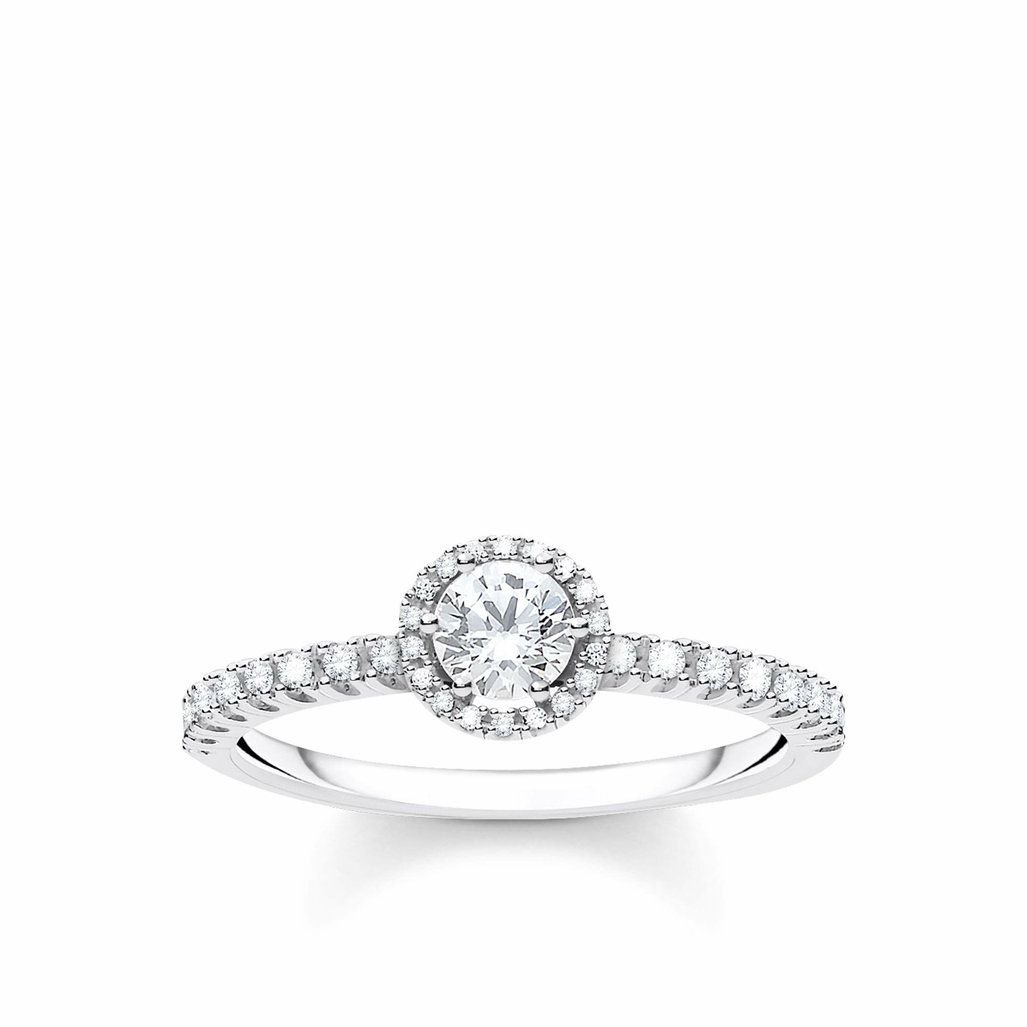 Thomas Sabo Damen Zirkonia Ring Größe 56 Silber TR2326-051-14-56 – Bild 2