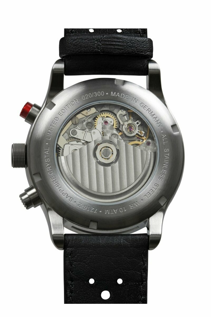 Zeppelin Herrenuhr  NightCruise  Chrono inkl. Ersatzband 72162 – Bild 3