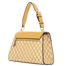 Guess Damen Handtasche Hallie Geometric Print Gelb HWJT8740200YWL Guess Damen Handtasche Hallie Geometric Print Gelb HWJT8740200YWL