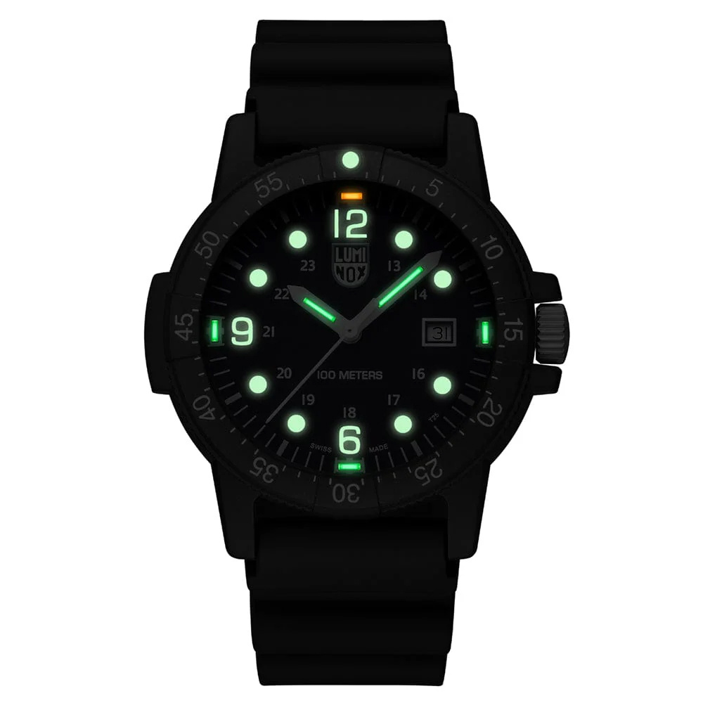 Luminox Herren Armbanduhr Sea Bass Carbonox Schwarz/Blau X2.2003 – Bild 3