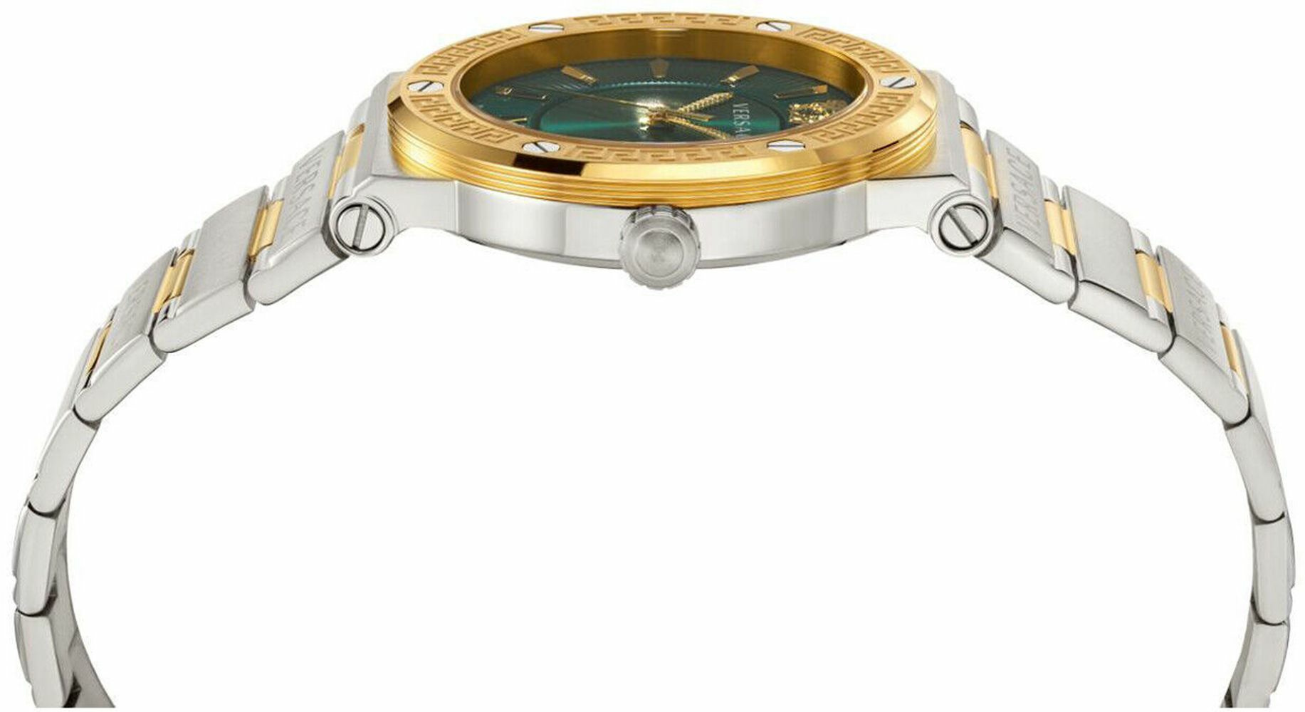 Versace Damen Armbanduhr GRECA LOGO bicolor 38 mm VEVH00720 – Bild 3