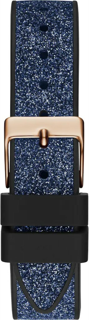 Guess Damen Armbanduhr Bombshell Silikon Armband Multifunktion, Roségold/Schwarz... Guess Damen Armbanduhr Bombshell Silikon Armband Multifunktion, Roségold/Schwarz...