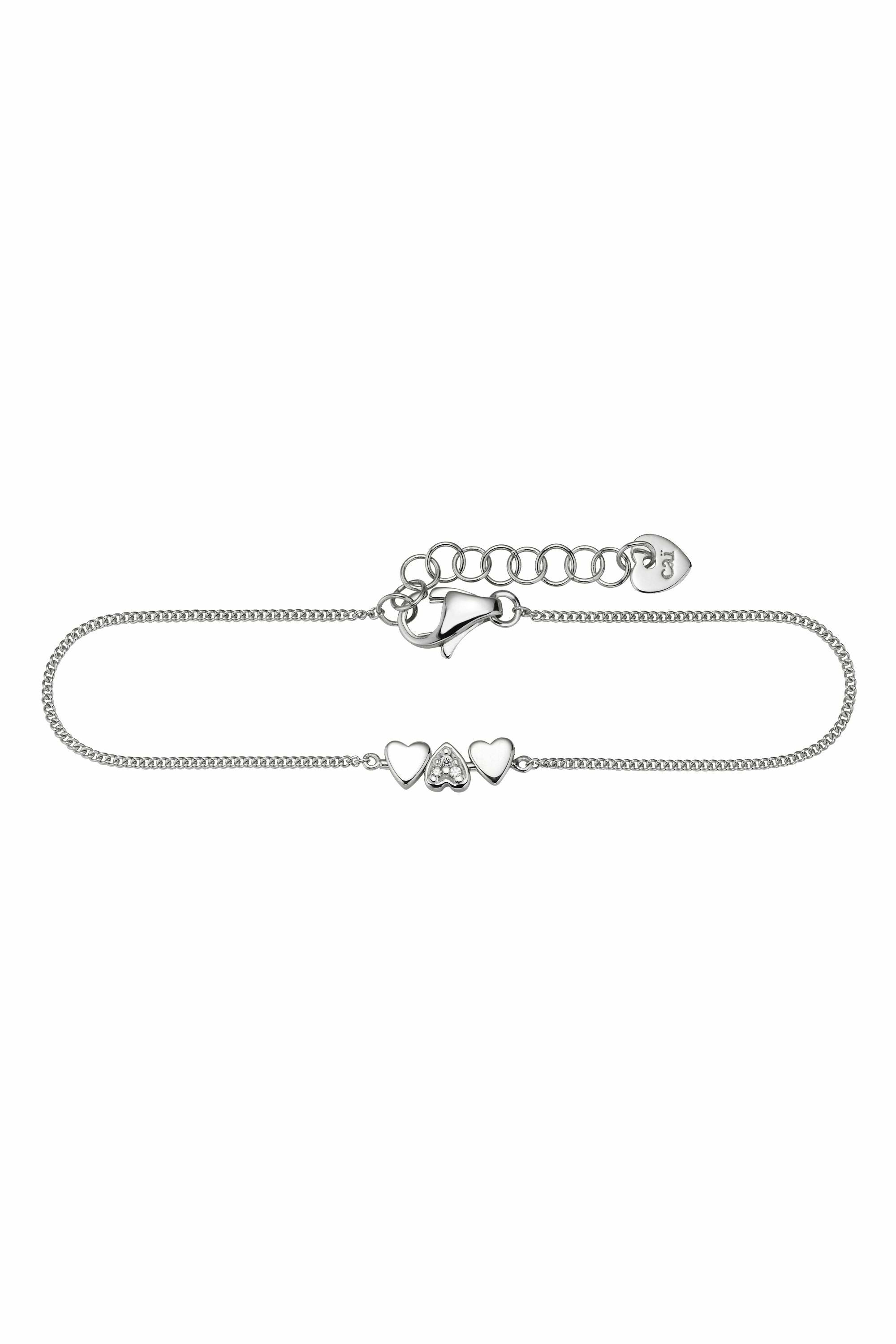Armband 925/- Sterling Silber rhodiniert Zirkonia 41183977472094 – Bild 2