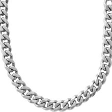 Xenox Steel Herren Panzerkette Silber 55cm Silber X4302 Xenox Steel Herren Panzerkette Silber 55cm Silber X4302