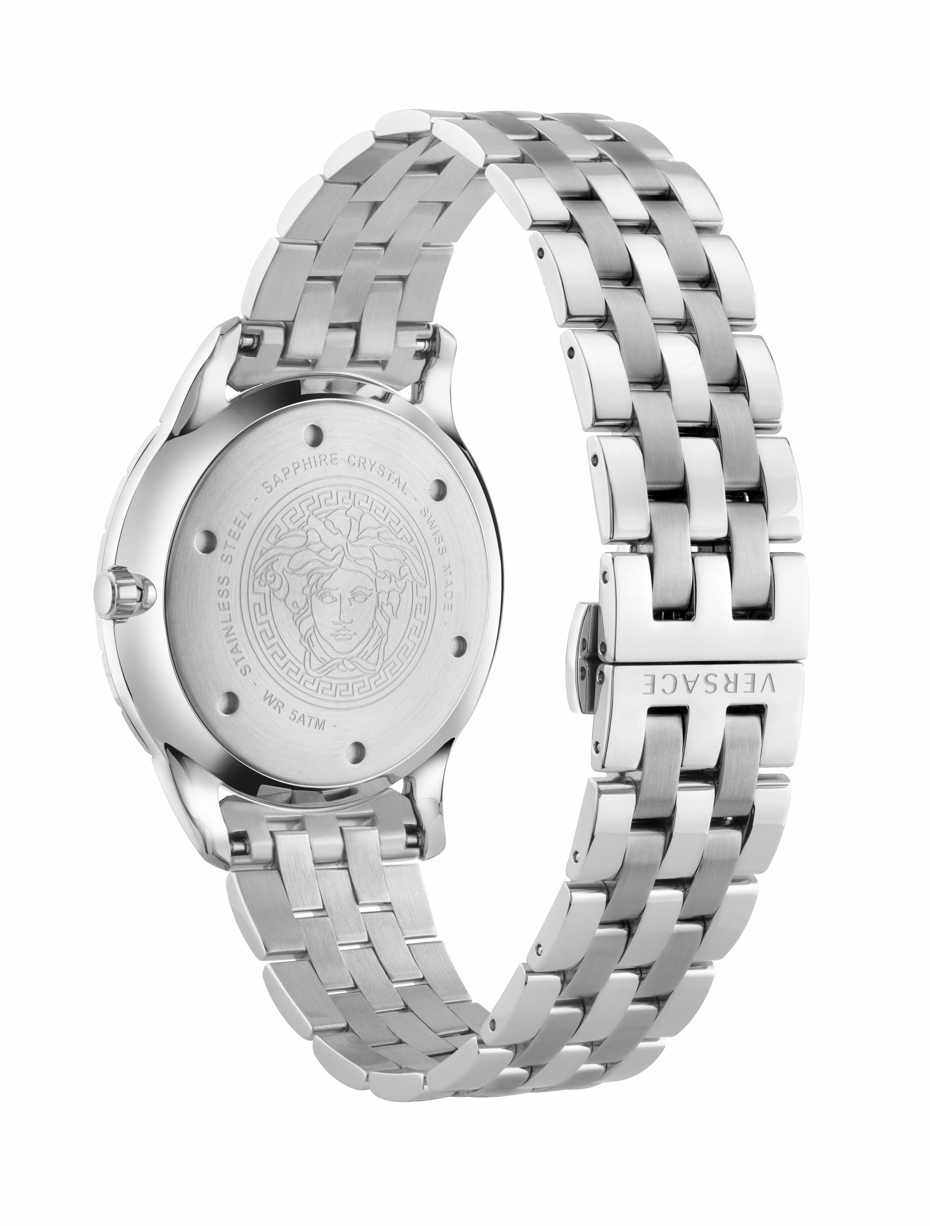 Versace Uhr Herren Univers Blau/Silber 43 mm VE2C01125 – Bild 2
