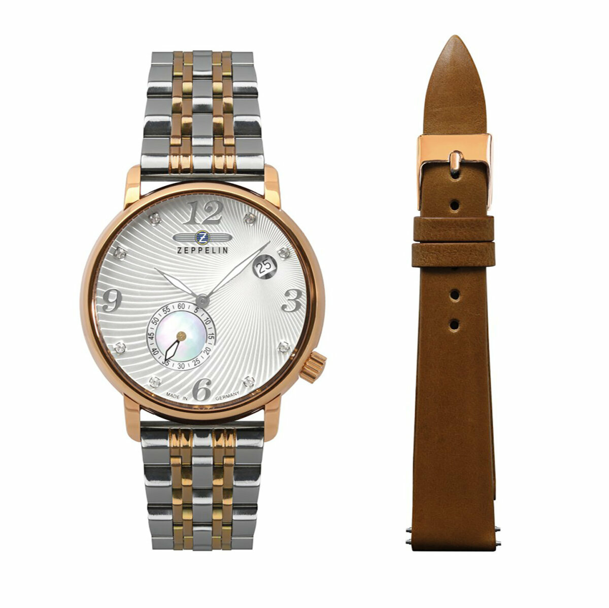 Zeppelin Damenuhr  Luna  7633M5_set Zeppelin Damenuhr  Luna  7633M5_set