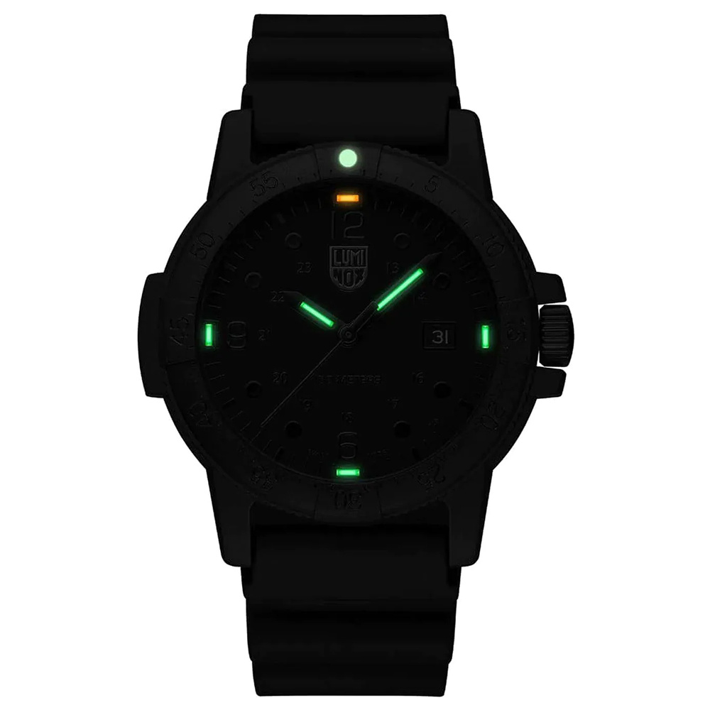 Luminox Herren Armbanduhr Sea Bass Carbonox Schwarz X2.2001.BO – Bild 3