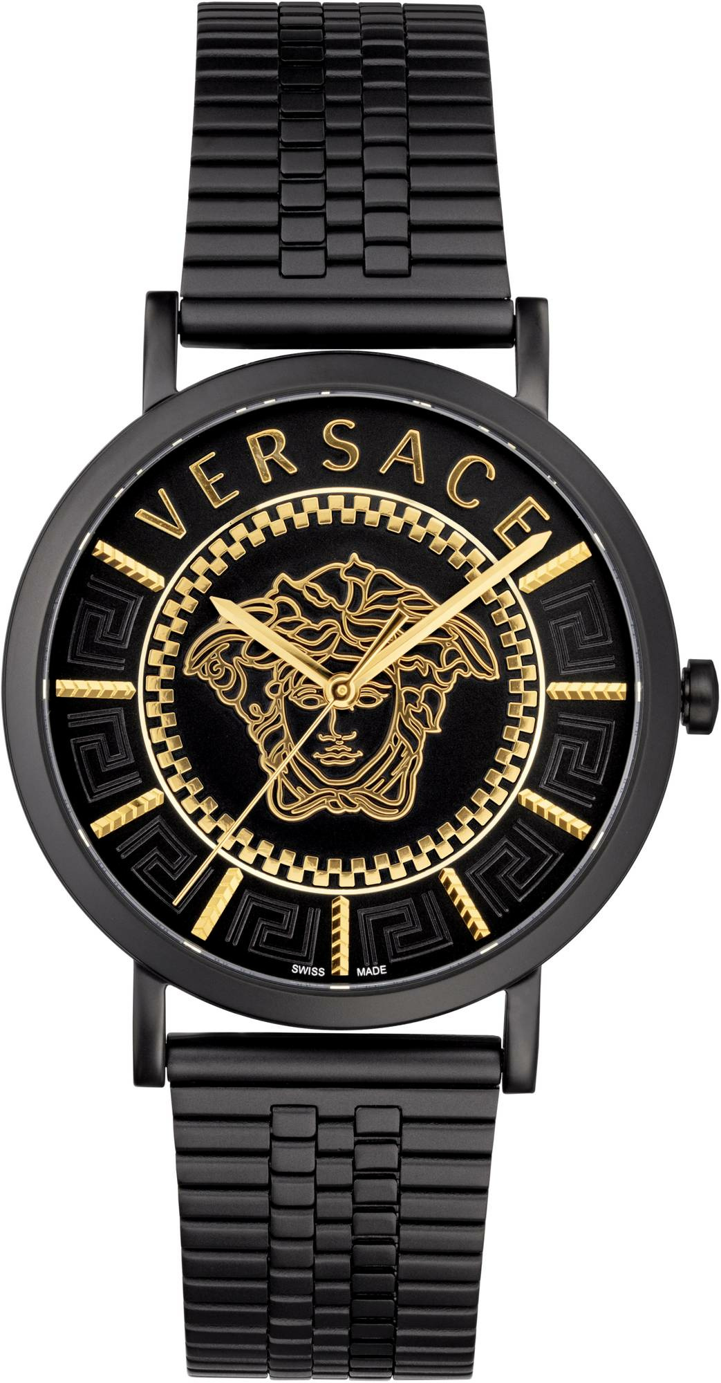 Versace Herren Armbanduhr V-Essential 40 mm Armband Edelstahl VEJ4006 21 Versace Herren Armbanduhr V-Essential 40 mm Armband Edelstahl VEJ4006 21