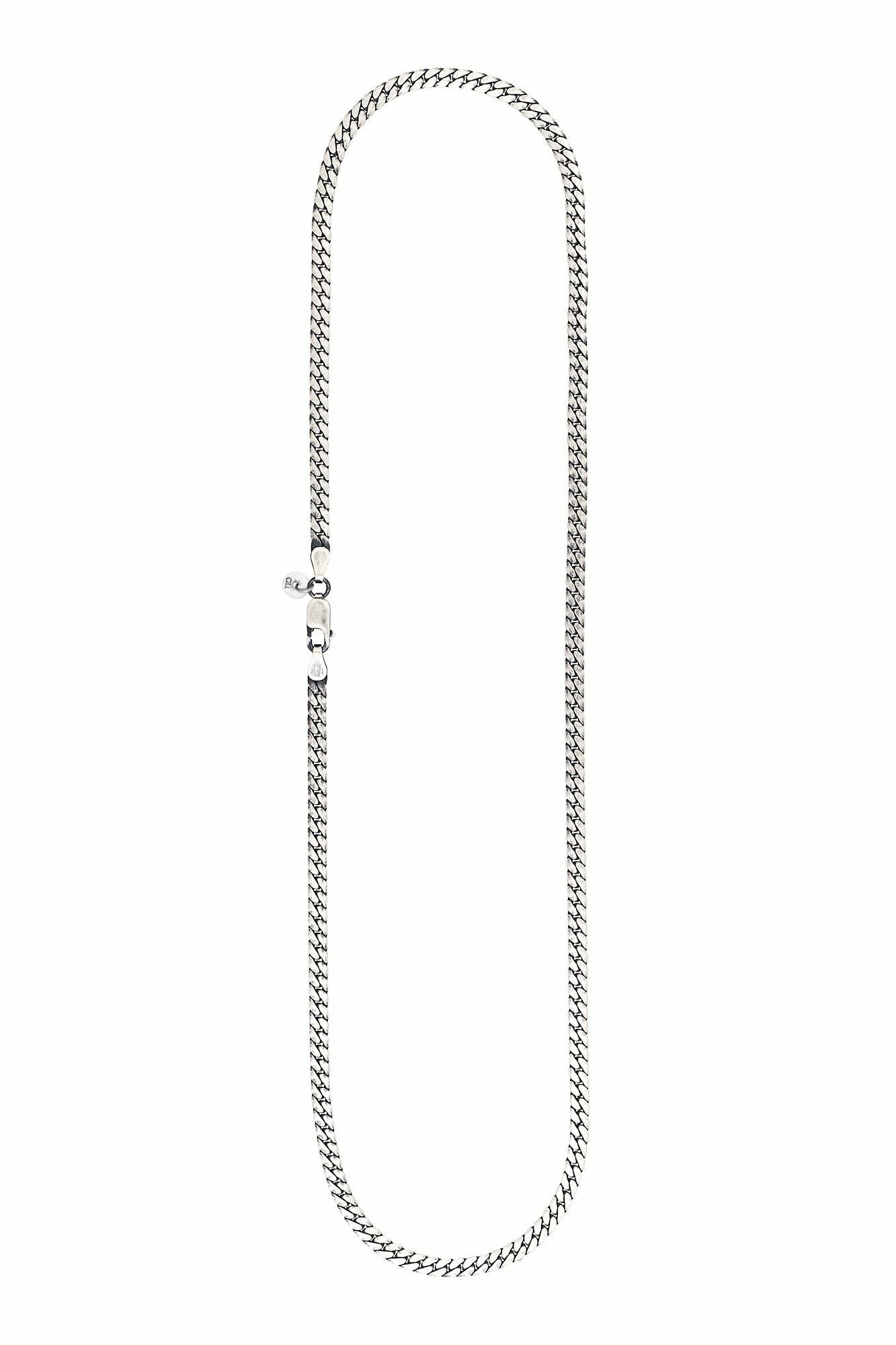 Kette 925 Sterling Silber oxidiert Panzer Kette 41185116291166 – Bild 2