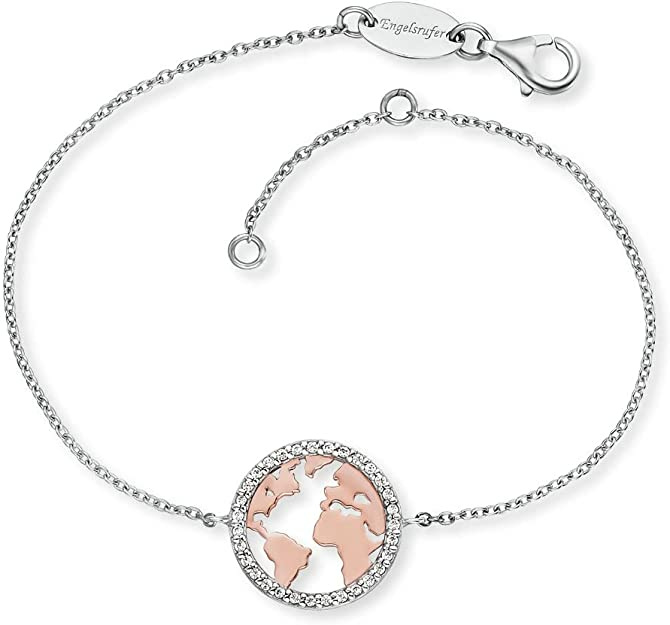 Engelsrufer Damen-Armband aus 925 Silber ERB-WORLD-BICOR-ZI – Bild 2