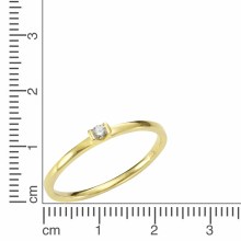 Orolino 750 Gold mit Brillant 0,04ct. Ring 41680453402718 Orolino 750 Gold mit Brillant 0,04ct. Ring 41680453402718