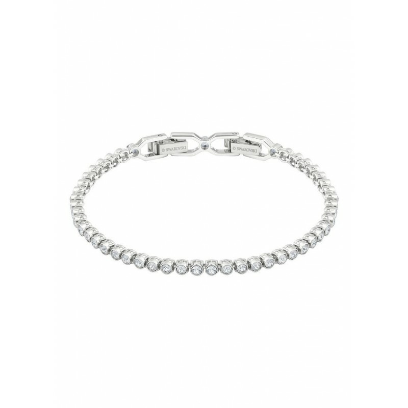 Swarovski Damen Gliederarmband Emily mit Kristallchatons Silber 1808960 – Bild 3