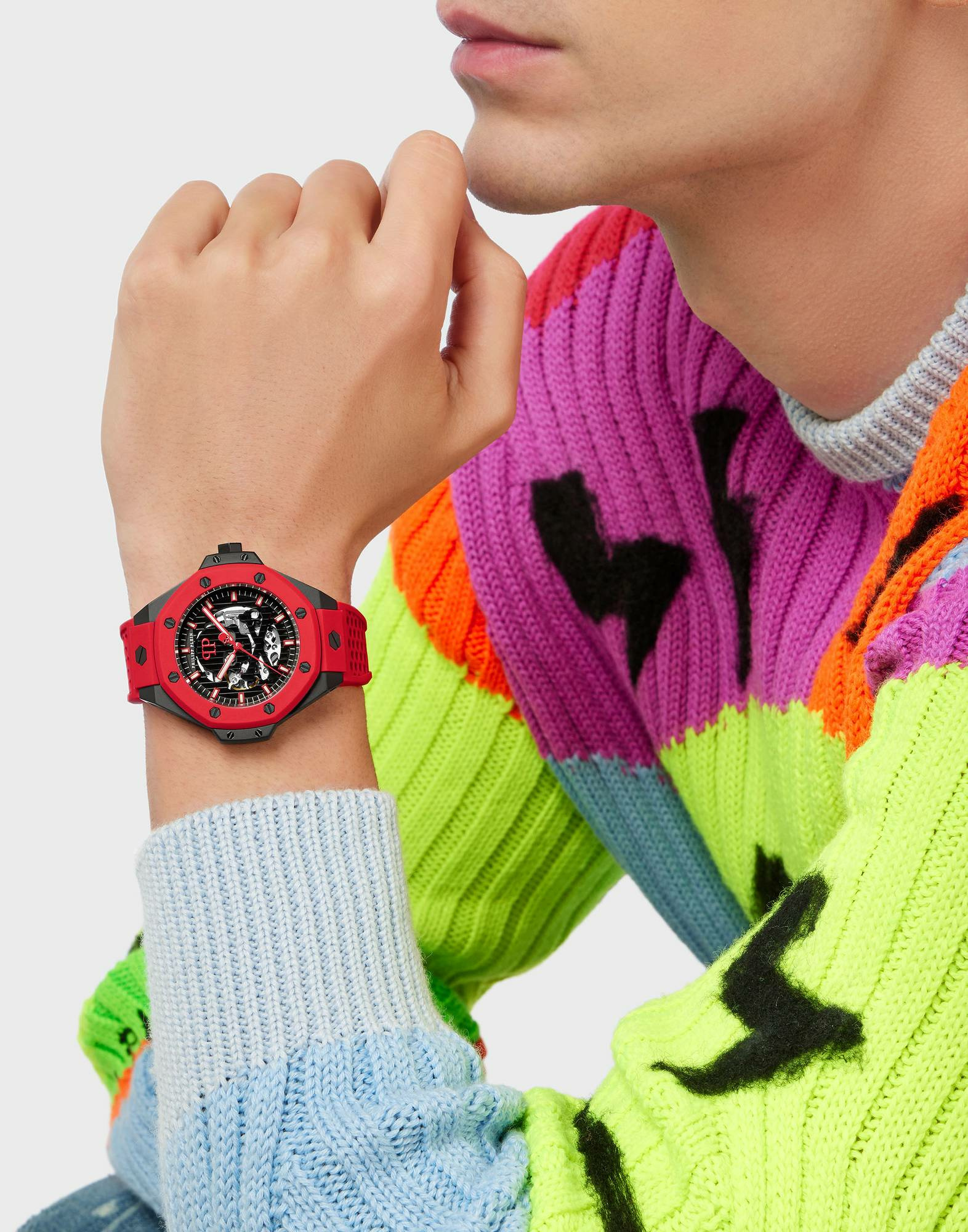 Philipp Plein Automatik Herrenuhr Plein $keleton Royal Philipp Plein Automatik Herrenuhr Plein $keleton Royal