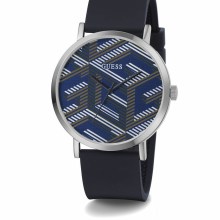 Guess Herren Armbanduhr G BOSSED 44 mm blau, silber GW0626G1 Guess Herren Armbanduhr G BOSSED 44 mm blau, silber GW0626G1