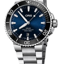 Oris Herrenuhr Aquis Date Silber 01 733 7730 4135-07 8 24 05PEB Oris Herrenuhr Aquis Date Silber 01 733 7730 4135-07 8 24 05PEB