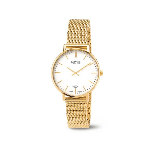 Boccia Damen Digital Quarz Uhr mit Edelstahl Armband 3246-11 – Bild 2