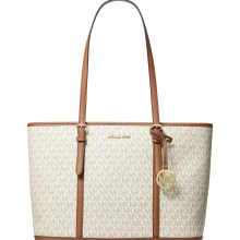 Michael Kors Handtasche Tote Bag Damen Jet Set Travel Large Vanilla 35T0GTVT3V Michael Kors Handtasche Tote Bag Damen Jet Set Travel Large Vanilla 35T0GTVT3V