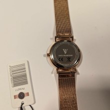 Paul Valentine Damen Armbanduhr PEARL ROSE GOLD MESH 36 MM PV36211 Paul Valentine Damen Armbanduhr PEARL ROSE GOLD MESH 36 MM PV36211