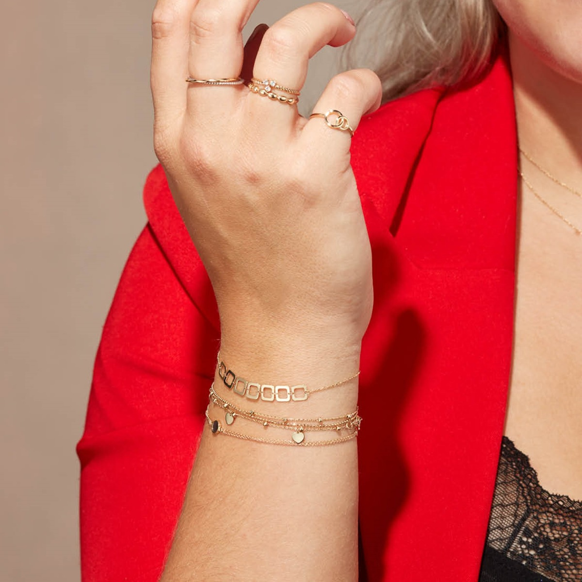 Jackie Gold Ring Gold JKR24.445 – Bild 2