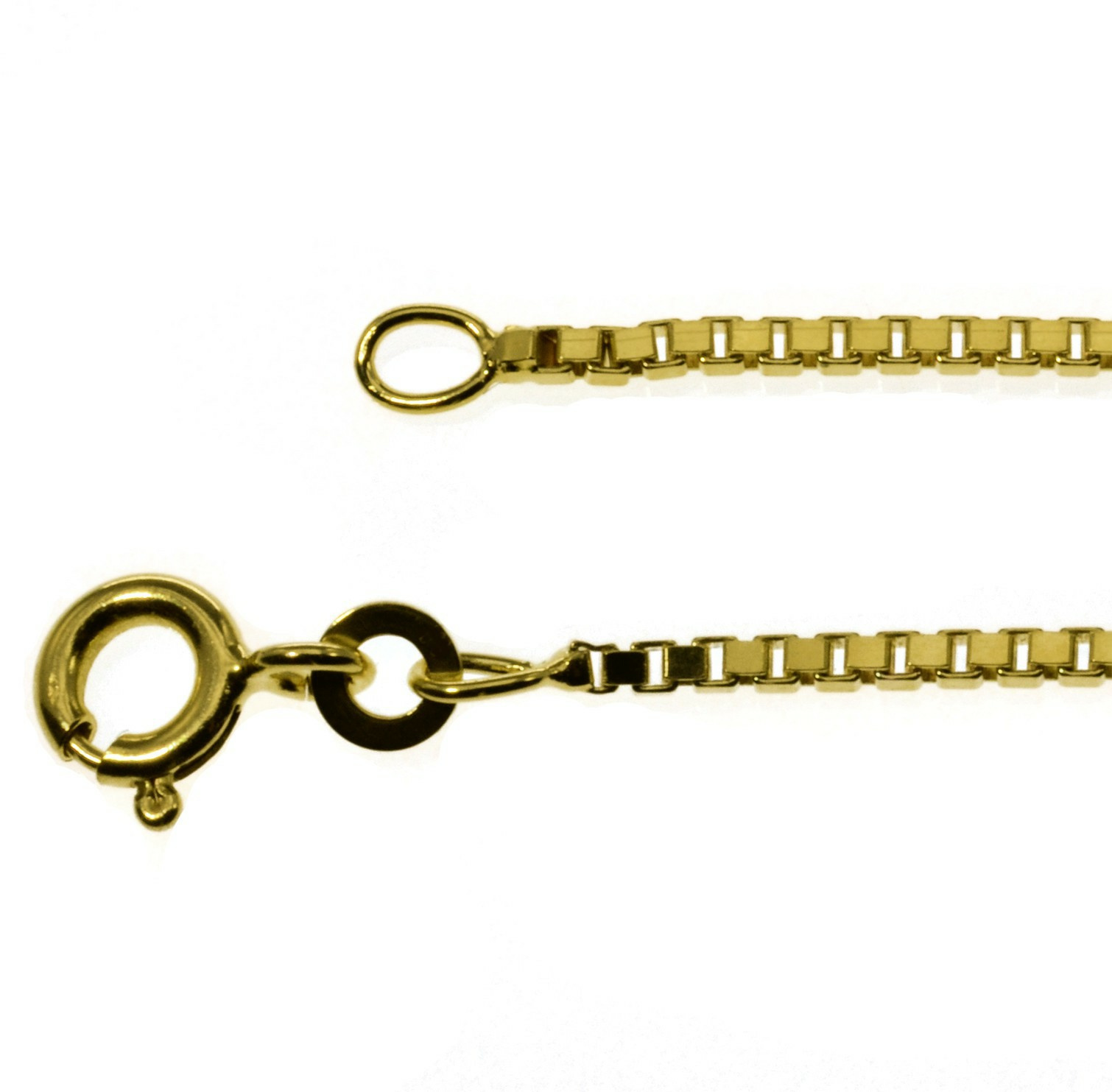 Halskette Venezia 1,2mm - 50cm - 585 Gelbgold – Bild 2