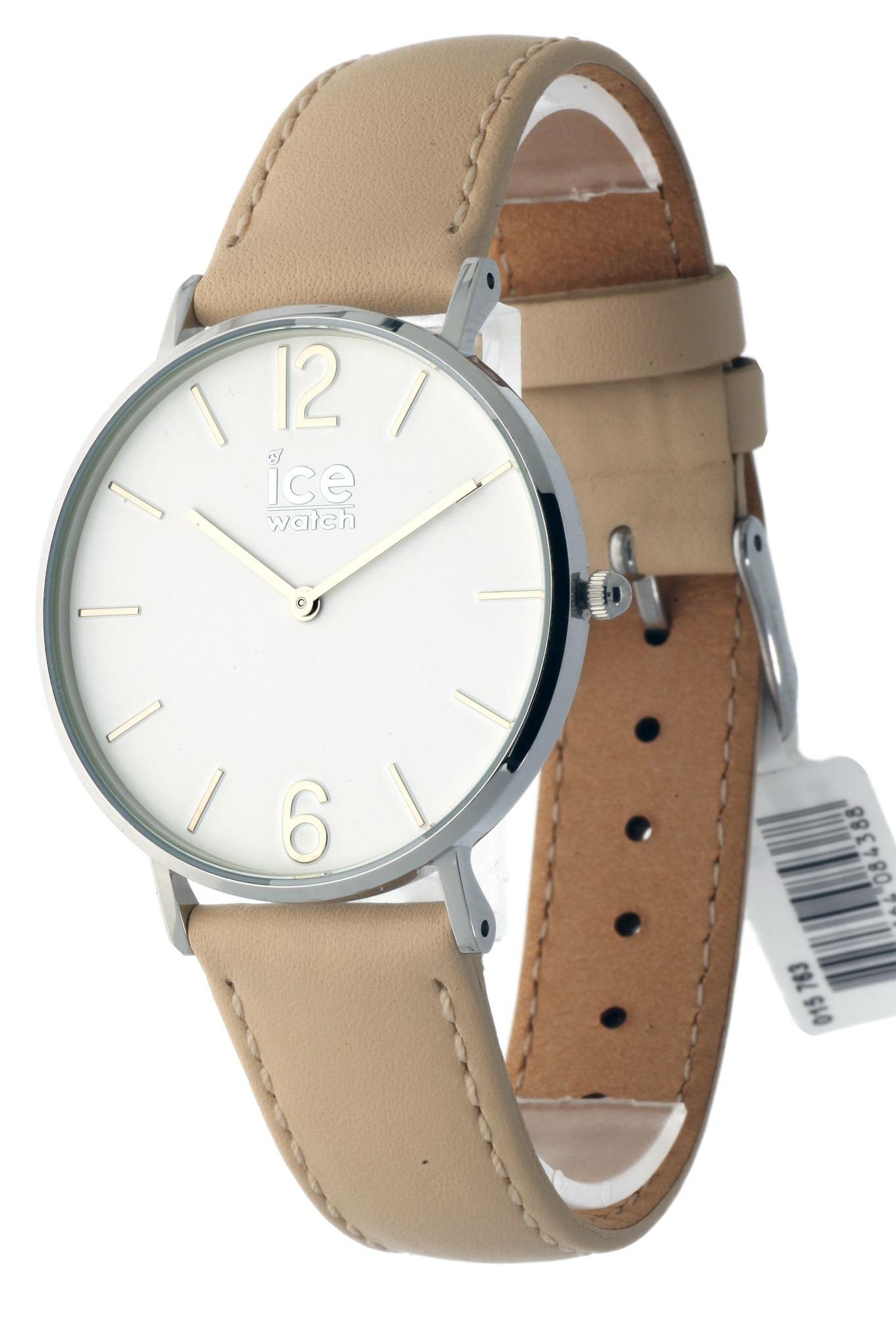 Ice-Watch Damen Armbanduhr City Pastel Small Beige /Silberfarben 015763 – Bild 3