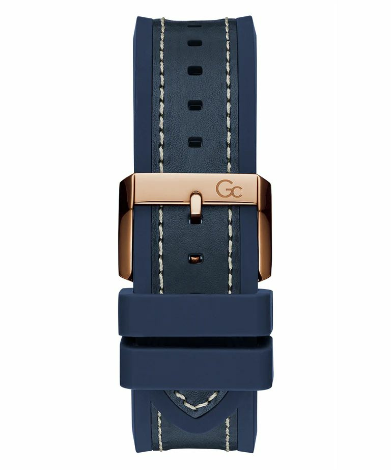 Guess Collection Herren Armbanduhr Gc One Sport Chrono Flexstrap Blau Z14008G7MF – Bild 3