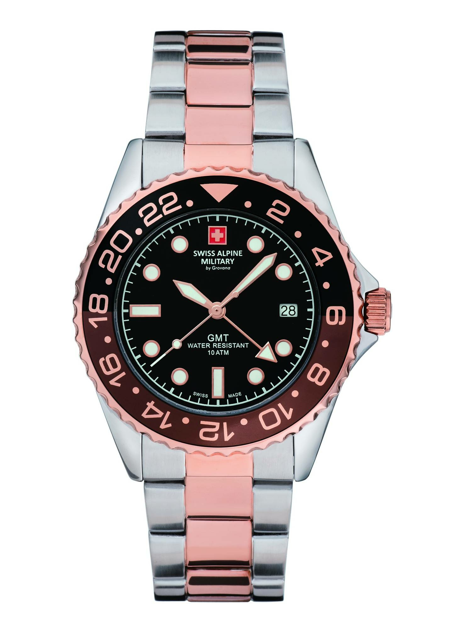 Swiss Alpine Military Herren Armbanduhr 7052.1154 – Bild 2