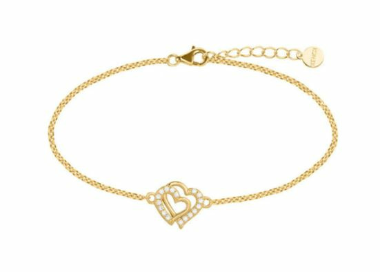 XENOX Armband 925/Silber Gelbgold plattiert – Bild 2