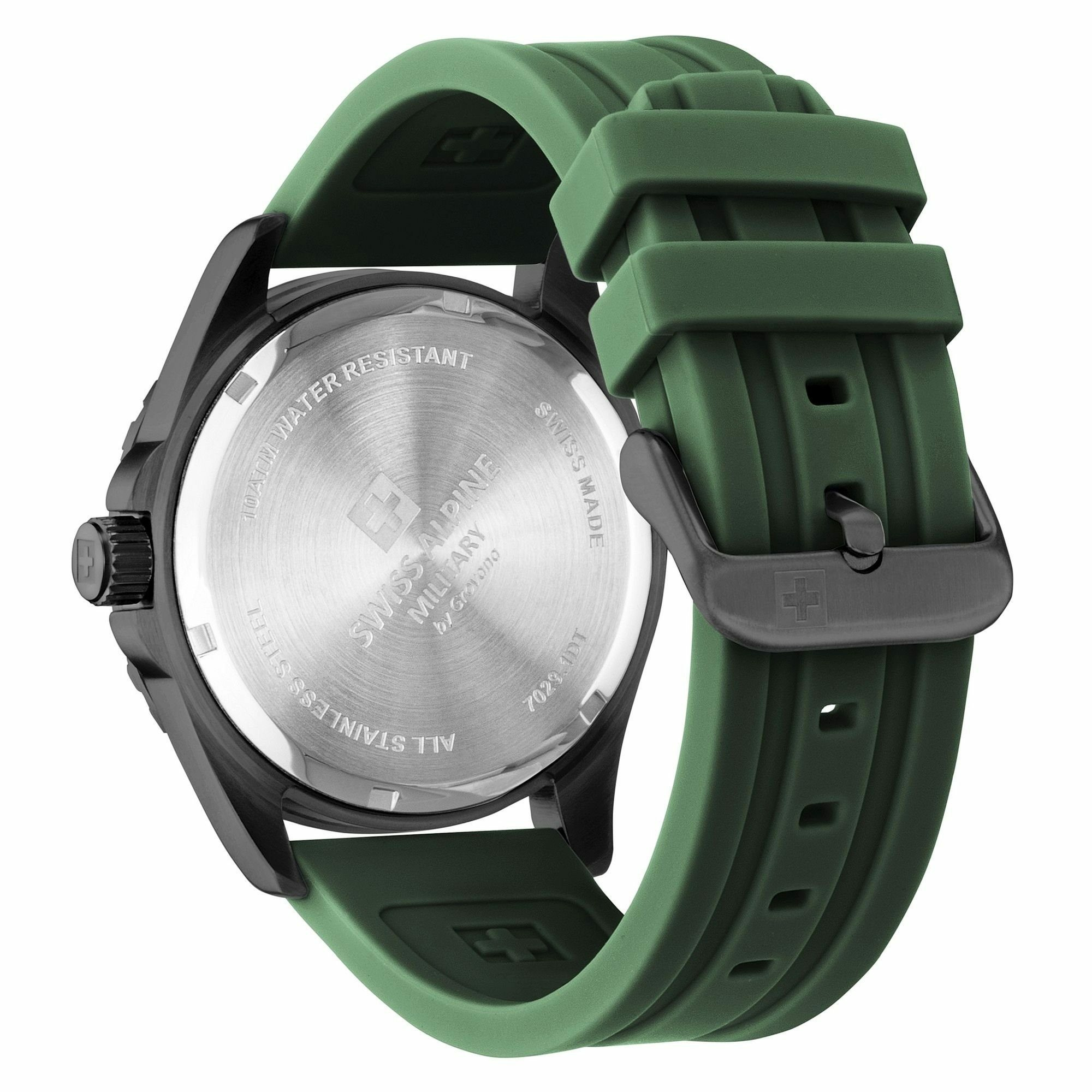 Swiss Alpine Military Herren Armbanduhr Taucheruhr Raptor dunkelgrün 7029.1874 Swiss Alpine Military Herren Armbanduhr Taucheruhr Raptor dunkelgrün 7029.1874