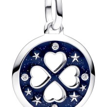 Pandora Anhänger Glücks-Medaillon Silber 793104C01 Pandora Anhänger Glücks-Medaillon Silber 793104C01