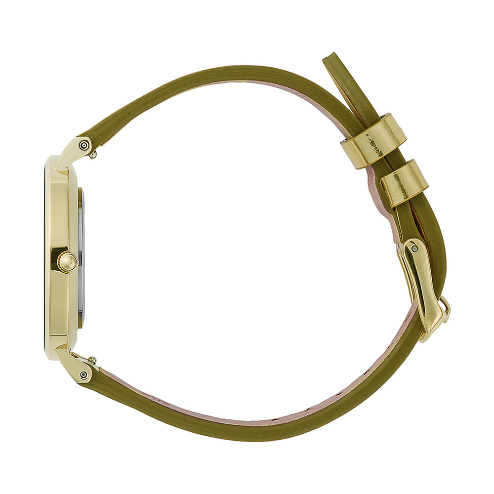 Ice-Watch - City Sparkling - Metal Gold - Gold Damenuhr mit Lederarmband - 0150... – Bild 3