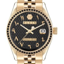 Philipp Plein Damenuhr Date Superlative Crystal Gold Philipp Plein Damenuhr Date Superlative Crystal Gold