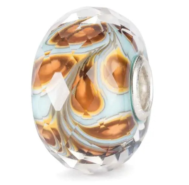 Trollbeads Wind der Erinnerungen Bead Braun TGLBE-30121 Trollbeads Wind der Erinnerungen Bead Braun TGLBE-30121