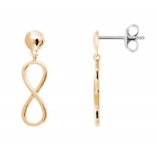 Xenox Damen Ohrstecker Infinity Gold XS2912G Xenox Damen Ohrstecker Infinity Gold XS2912G
