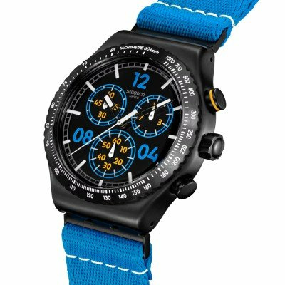 Swatch Irony - Chrono New YVB100 Moments in Blue Uhr – Bild 2