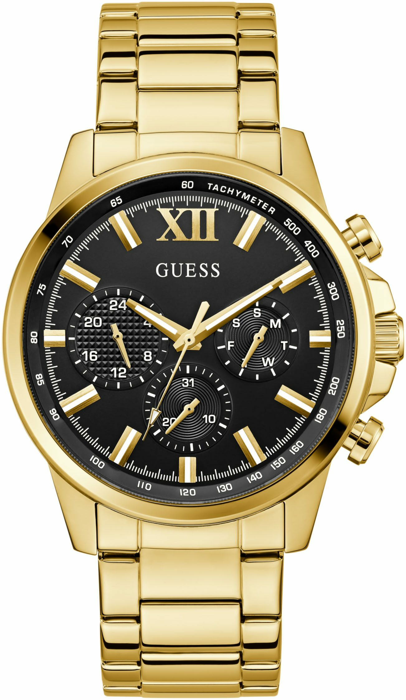 Guess Herren Armbanduhr gold GD WALKER GW0900G3 Guess Herren Armbanduhr gold GD WALKER GW0900G3