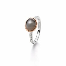 Damenring Elaine Firenze 14ct. Rosé/Weißgold 55645771R/3 Damenring Elaine Firenze 14ct. Rosé/Weißgold 55645771R/3