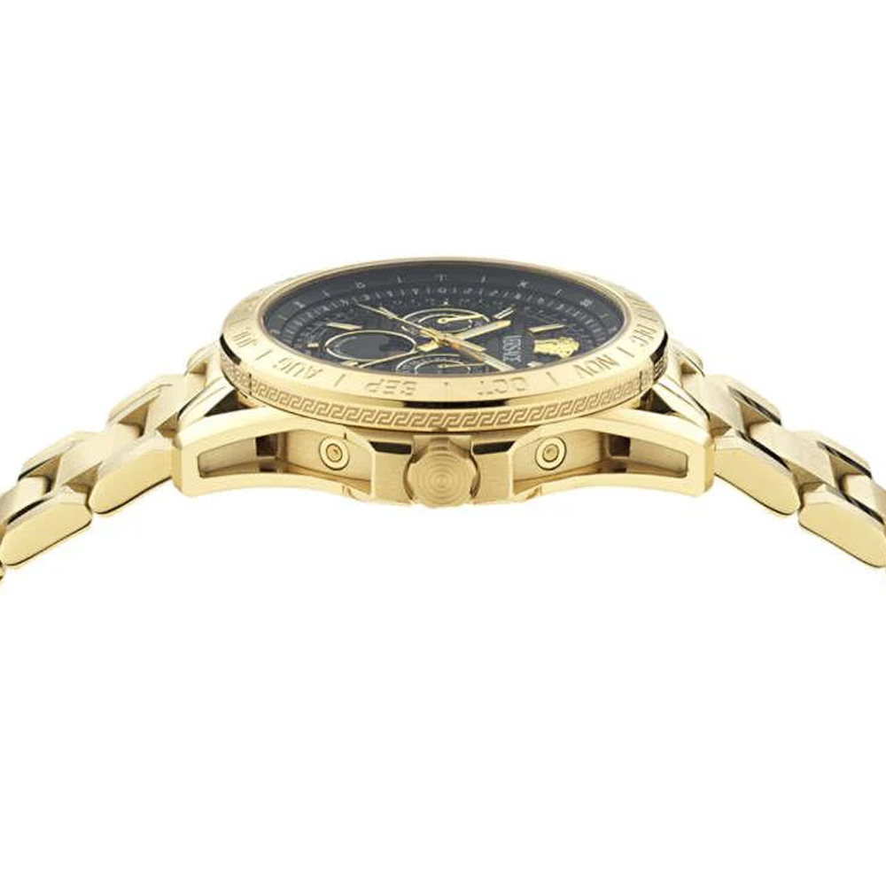 Versace Herrenuhr V-Galaxy Moonphase Gold/Schwarz VE0K00425 Versace Herrenuhr V-Galaxy Moonphase Gold/Schwarz VE0K00425