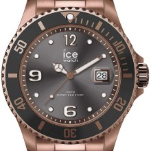 Ice-Watch - ICE steel Bronze - Men%27s wristwatch with metal strap - 016767 (Large... Ice-Watch - ICE steel Bronze - Men%27s wristwatch with metal strap - 016767 (Large...