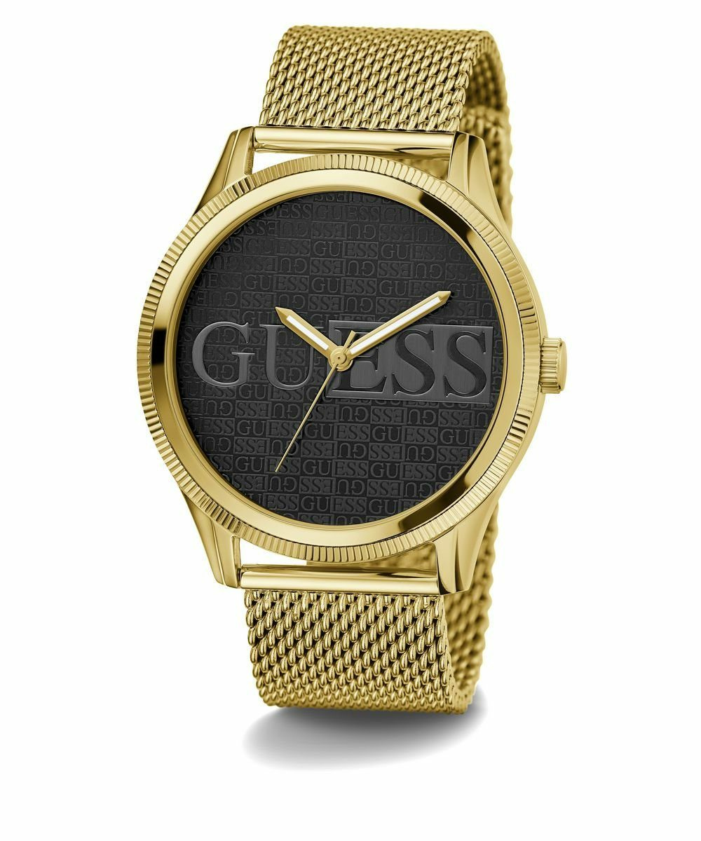 Guess Herren Armbanduhr REPUTATION gold, schwarz 44 mm GW0710G2 Guess Herren Armbanduhr REPUTATION gold, schwarz 44 mm GW0710G2