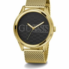 Guess Herren Armbanduhr REPUTATION gold, schwarz 44 mm GW0710G2 Guess Herren Armbanduhr REPUTATION gold, schwarz 44 mm GW0710G2