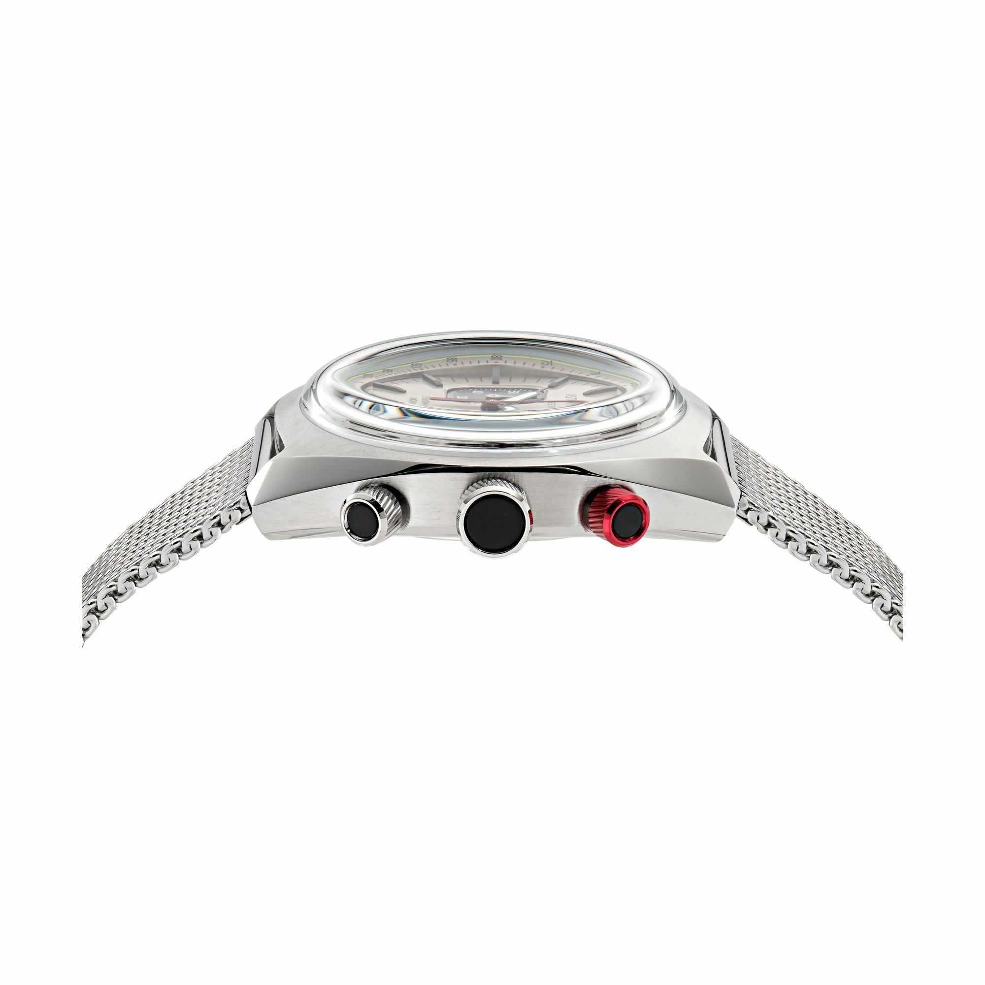 ASTON MARTIN Herren Armbanduhr AML TIMELESS MTTS2F501 Silber Chronograph – Bild 3