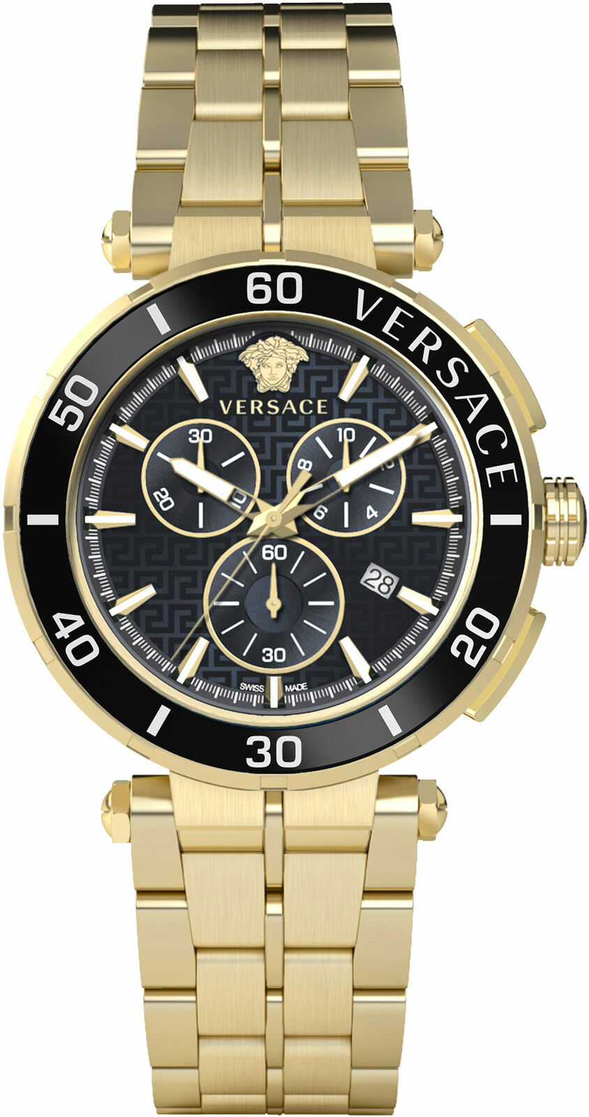 Versace Herren Armbanduhr GRECA CHRONO 45 mm VE3L00522 Versace Herren Armbanduhr GRECA CHRONO 45 mm VE3L00522