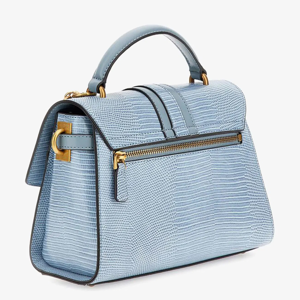 Guess Damen Handtasche Ginevra Hellblau HWKB8734200LDE – Bild 3