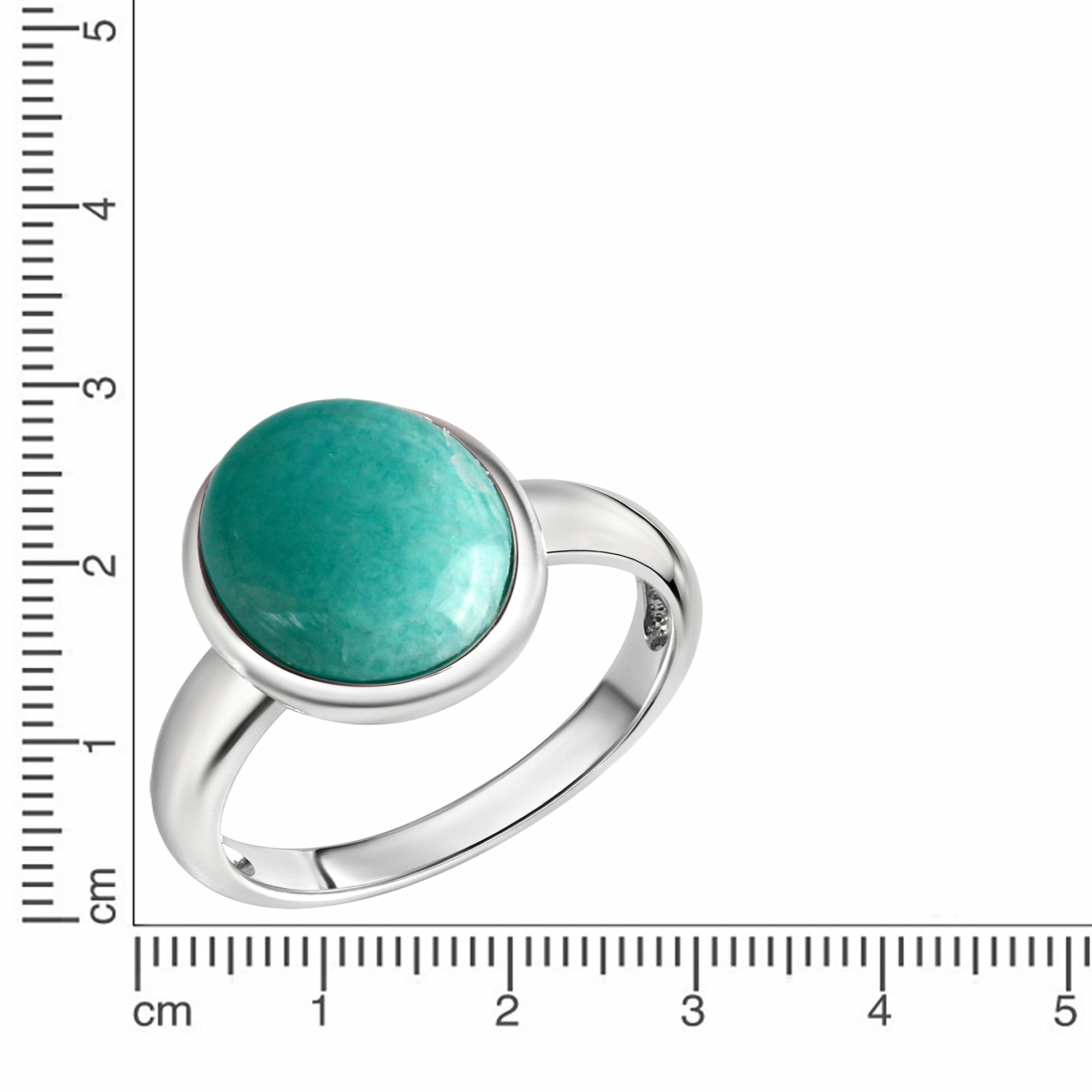 ZEEme Gemstone Silber 925 rhodiniert mit echtem Amazonit Ring 41679087501406 ZEEme Gemstone Silber 925 rhodiniert mit echtem Amazonit Ring 41679087501406