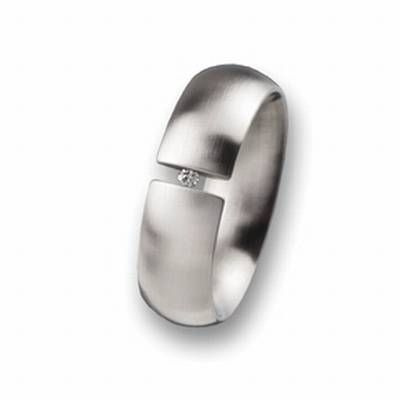 Ernstes Design Damen Edelstahl Ring mit Brillant Größe 54 Silber R30-7-BRI-54 Ernstes Design Damen Edelstahl Ring mit Brillant Größe 54 Silber R30-7-BRI-54