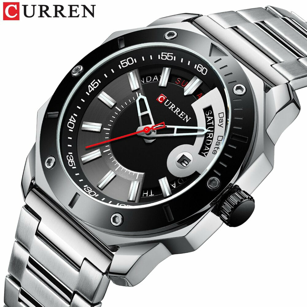 CURREN Men Quartz Wristwatch Stainless Steel 8344 CURREN Men Quartz Wristwatch Stainless Steel 8344